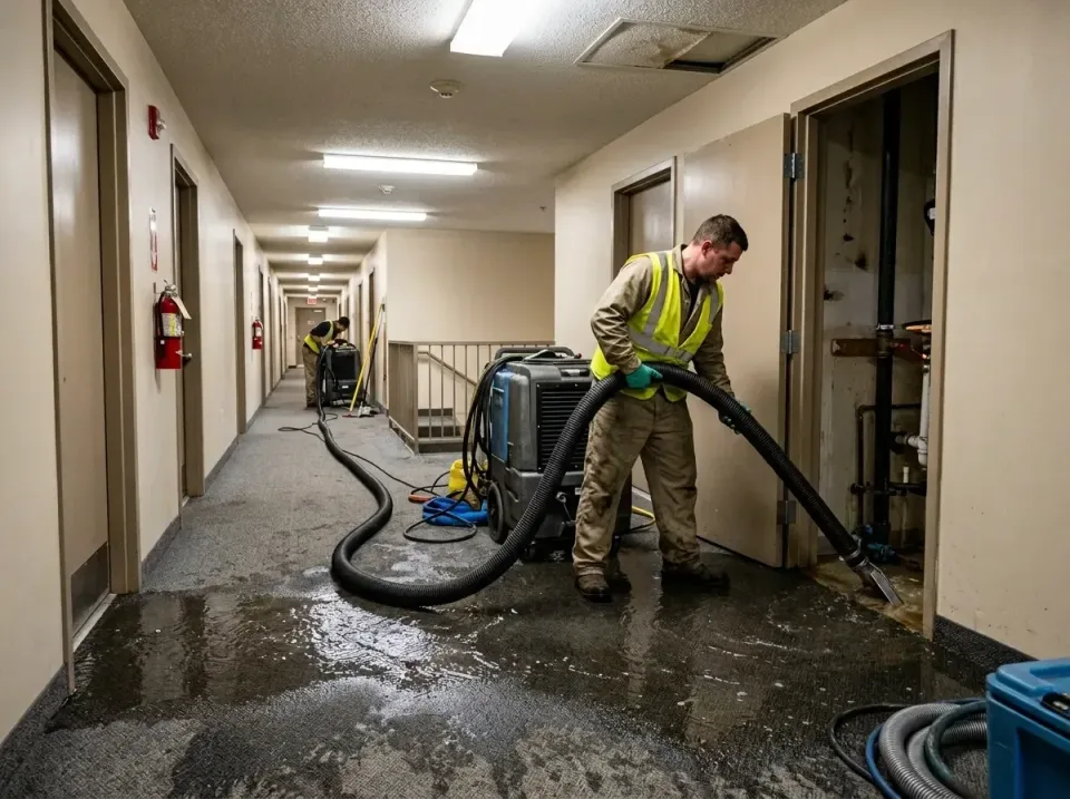 multi-unit-apartment-hallway-f-005 — frequently asked questions, Emergency Burst Pipe Water Extraction & Removal in Pimmit H…
